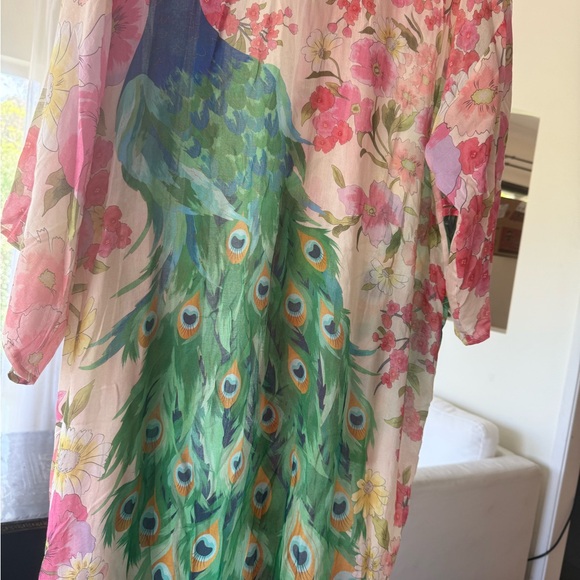 Floral Kimono Robe - Picture 4 of 4